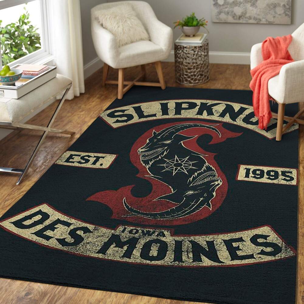 Slipknot Area Rug Music V5623  Chussin | Home Decor Easily
