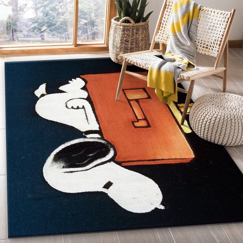 Snoopy Dog 14 Area Rug | Home Decor Easily
