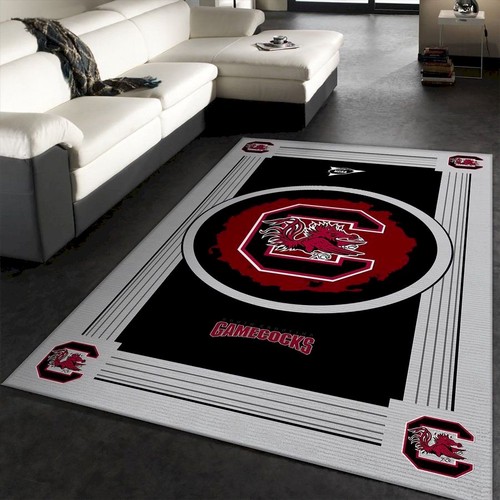 South Carolina Gamecocks Ncaa Team Logo Nice Gift Rectangle Chussin | Home Decor Easily
