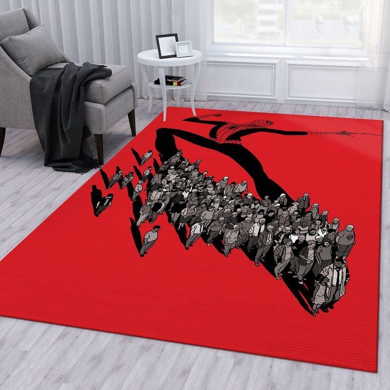 Spider Man Marvel Movies 16 Area Rug Bed Room Regtangle  Chussin | Home Decor Easily