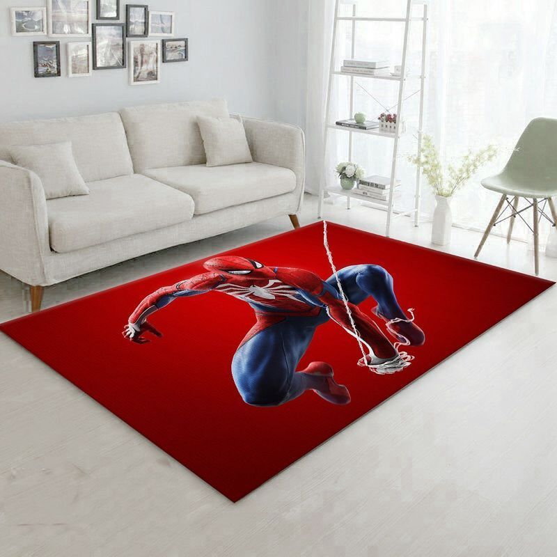 Spider Man Marvel Movies 28 Area Rug Bed Room Regtangle  Chussin | Home Decor Easily
