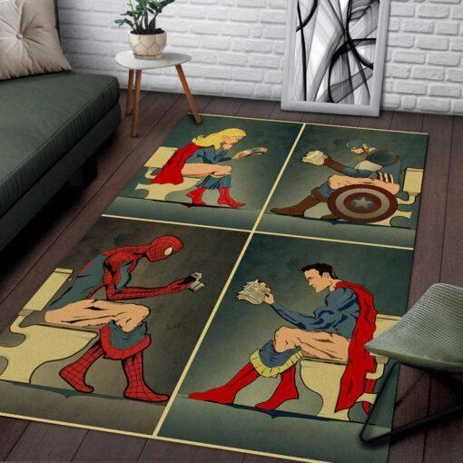 Spider Man Marvel Superhero Movies Area Rug s The Us  Chussin | Home Decor Easily