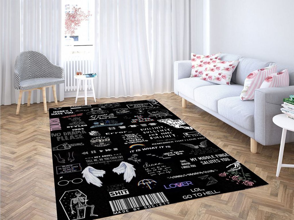 Spirit Umbrella Background Living Room Modern Carpet Rug -  Chussin | Home Decor Easily