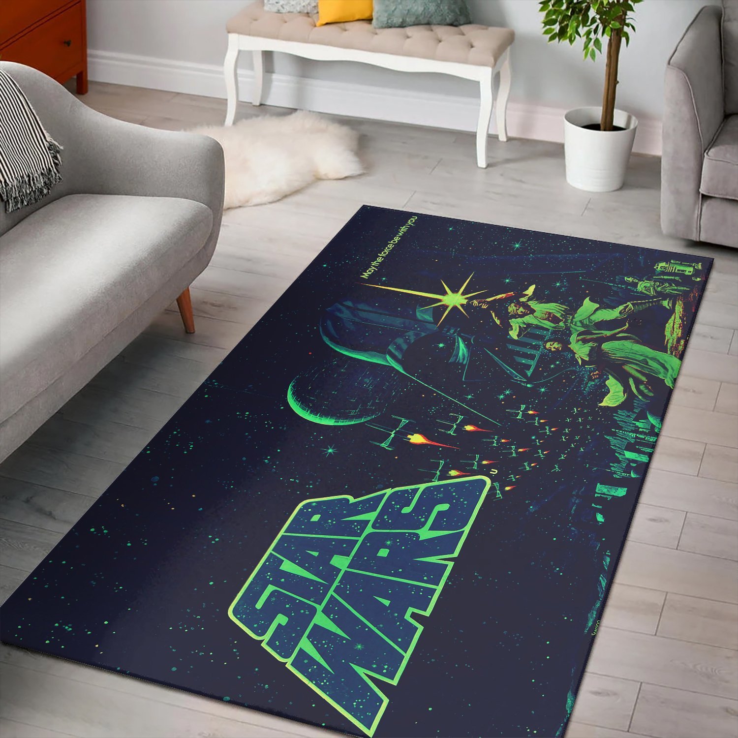 Star Wars Movie Poster Rug – Custom Size And Printing -  Chussin | Home Decor Easily