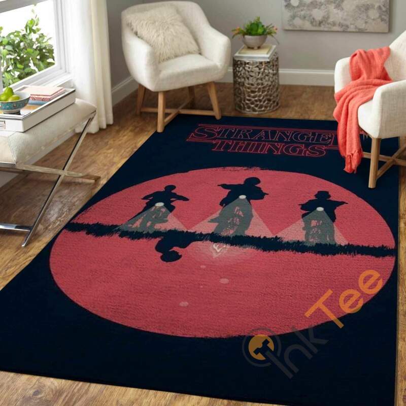 Stranger Things Area Rug -  Chussin | Home Decor Easily