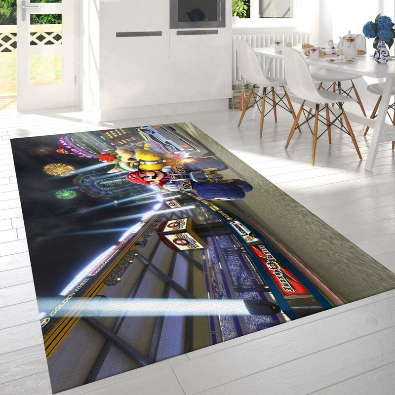 Super Mario 98 Area Rug And  Chussin | Home Decor Easily