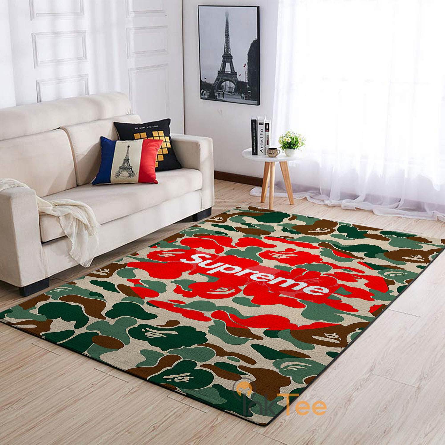 Supreme Bape Jungle Area Rug -  Chussin | Home Decor Easily