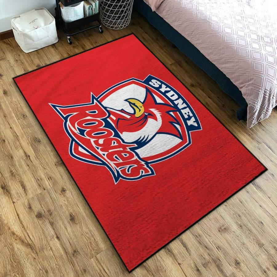 Sydney Roosters Christmas Giftarea Rug  Chussin | Home Decor Easily