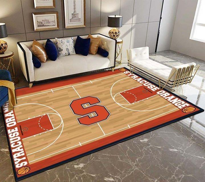 Syracuse Orange Basketball Yard Fan Rug Area Chussin | Home Decor Easily