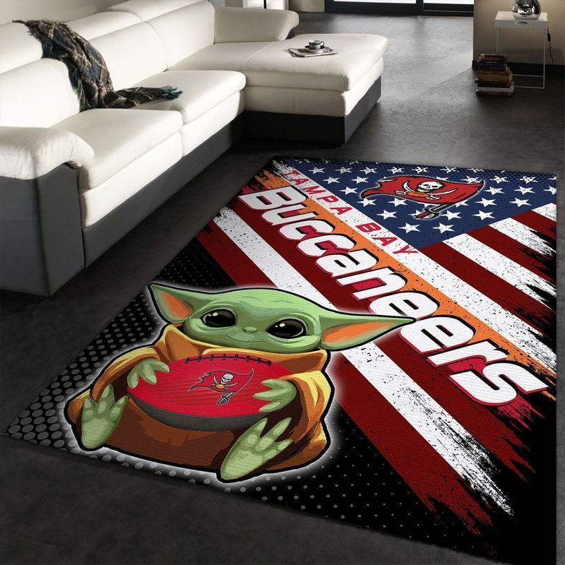 Tampa Bay Buccaneers Nfl 24 Area Rug  Chussin | Home Decor Easily