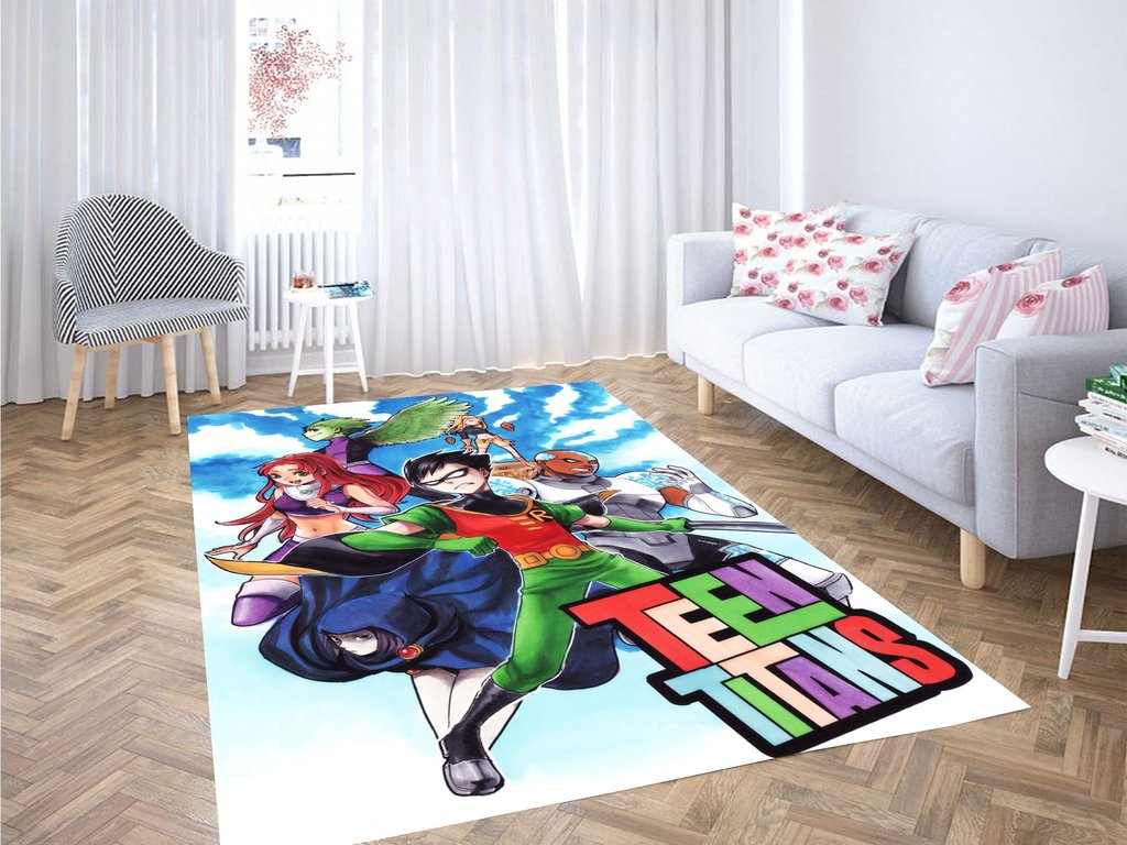 Teen Titans Main Character Living Room Modern Carpet Rug -  Chussin | Home Decor Easily