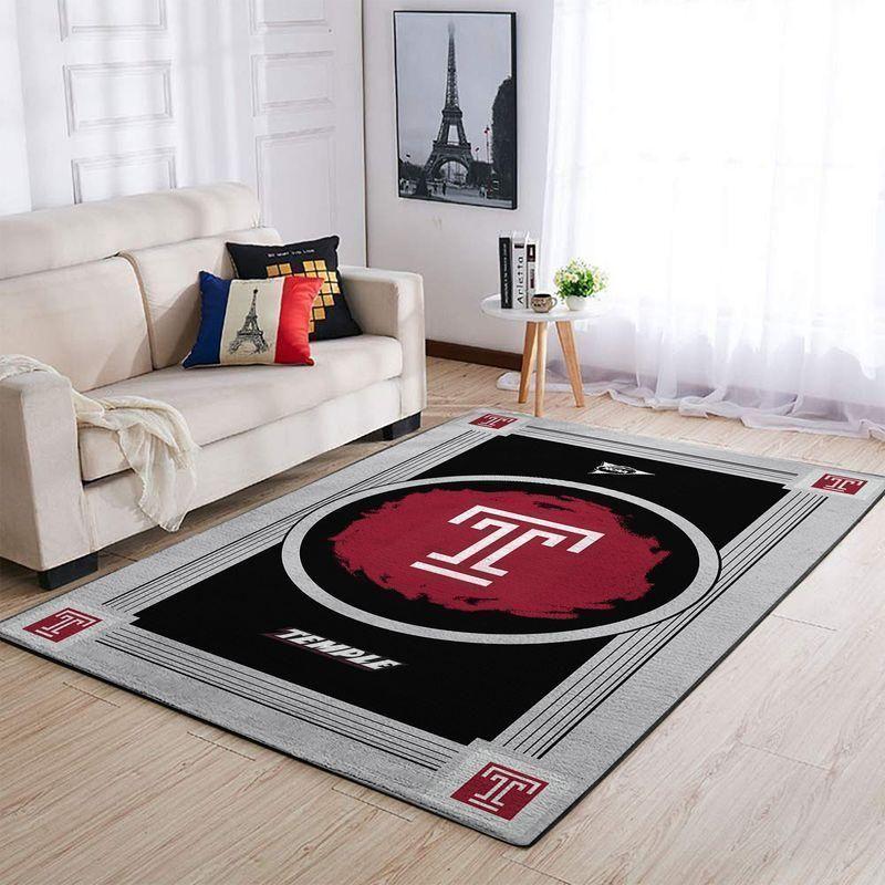 Temple Owls Area Rugs Ncaa Team Logo 20030356  Chussin | Home Decor Easily