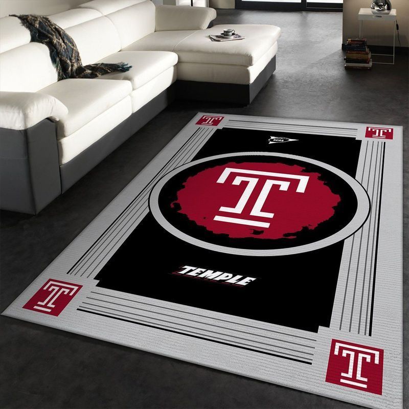 Temple Owls Ncaa 1 Area Rug  Chussin | Home Decor Easily