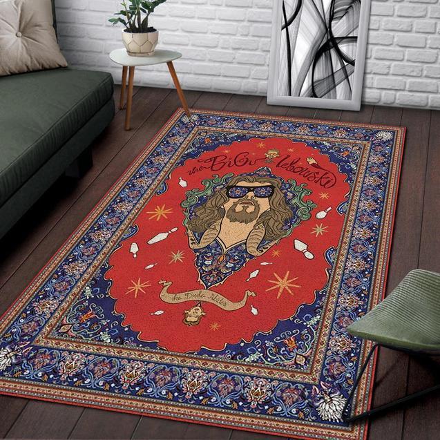 The Big Lebowski Rug -  Chussin | Home Decor Easily