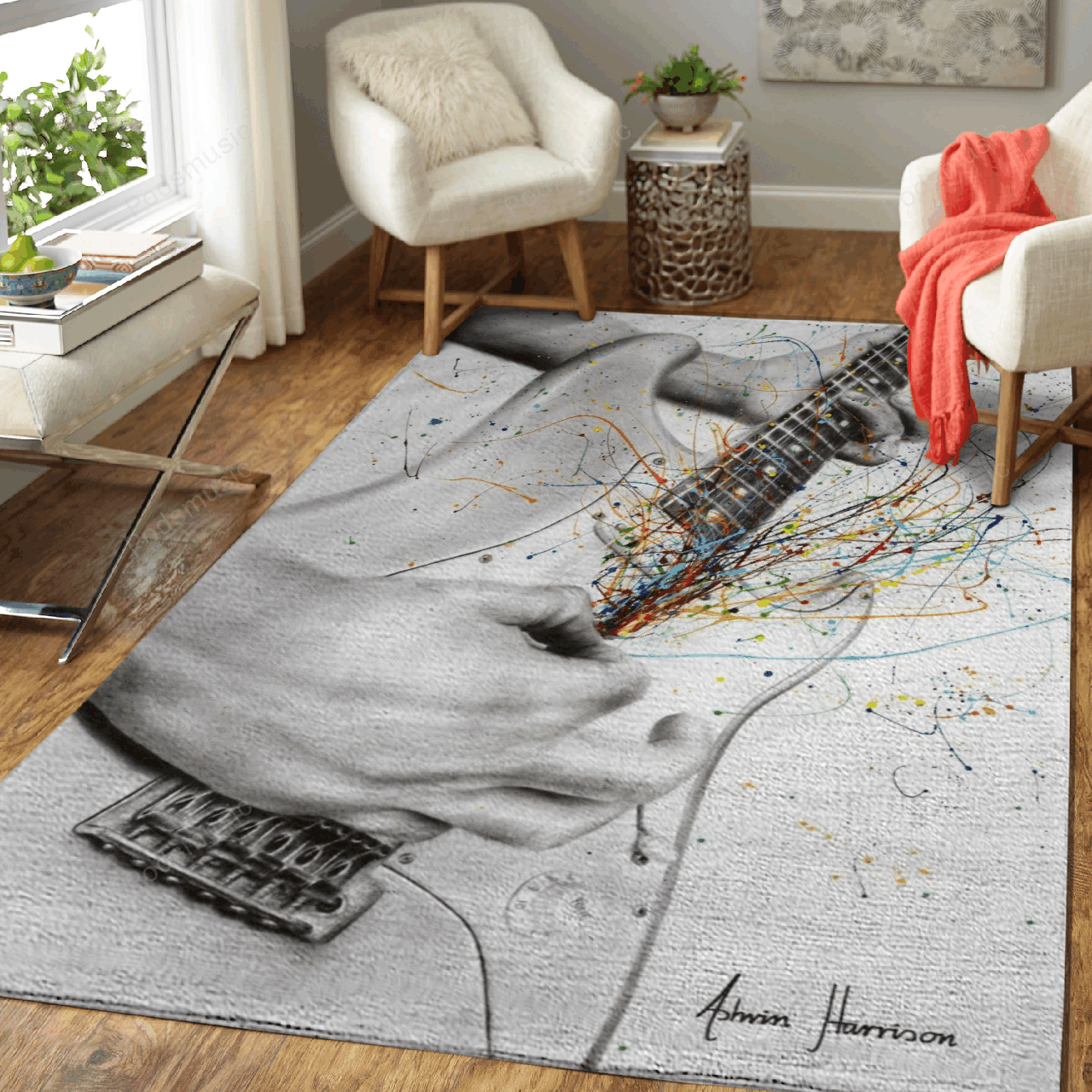 The Guitar Solo Music Art For Fans Area  Chussin | Home Decor Easily