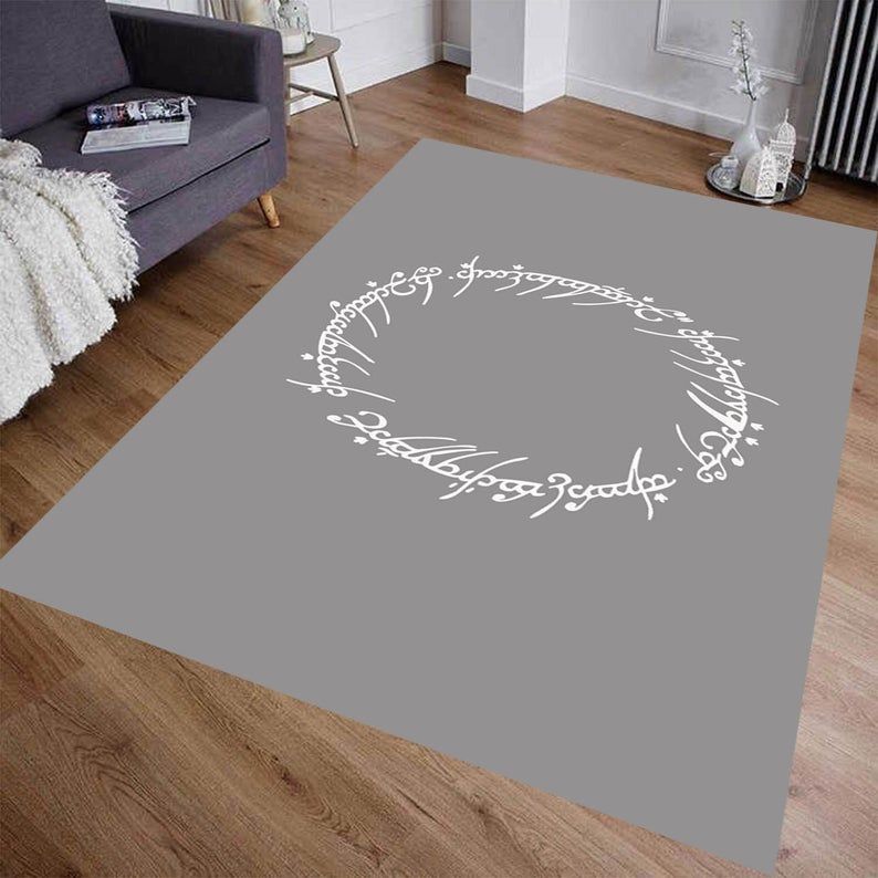 The Lord Of The Ring 13 Area Rug And  Chussin | Home Decor Easily