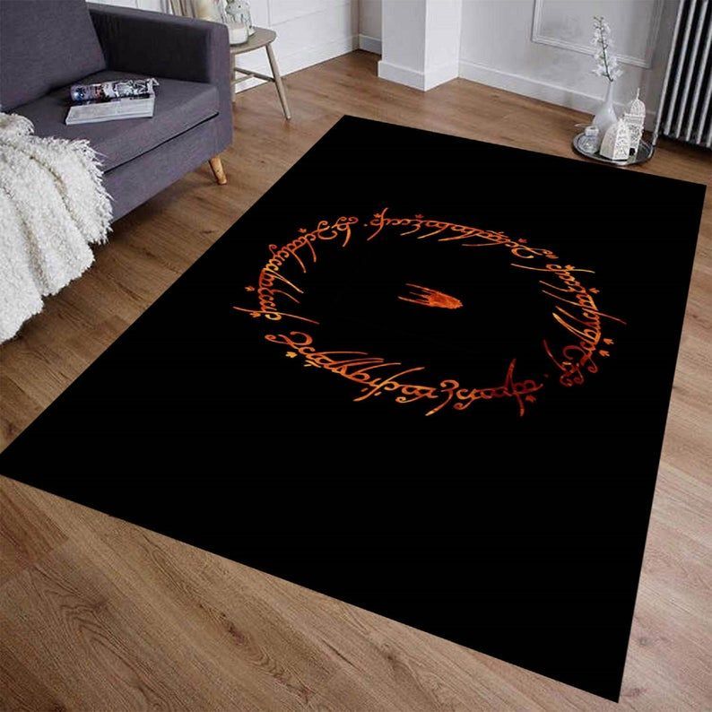 The Lord Of The Ring 14 Area Rug And  Chussin | Home Decor Easily