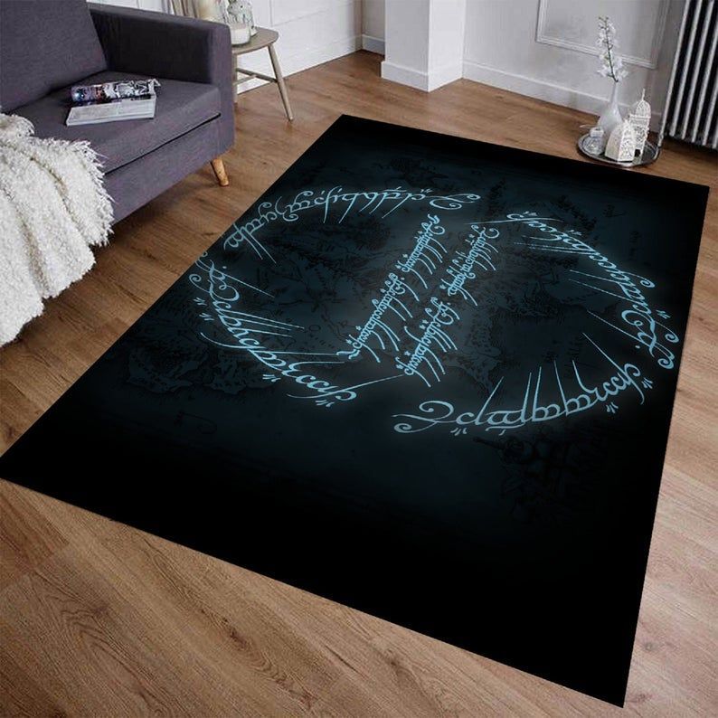 The Lord Of The Ring 20 Area Rug And  Chussin | Home Decor Easily