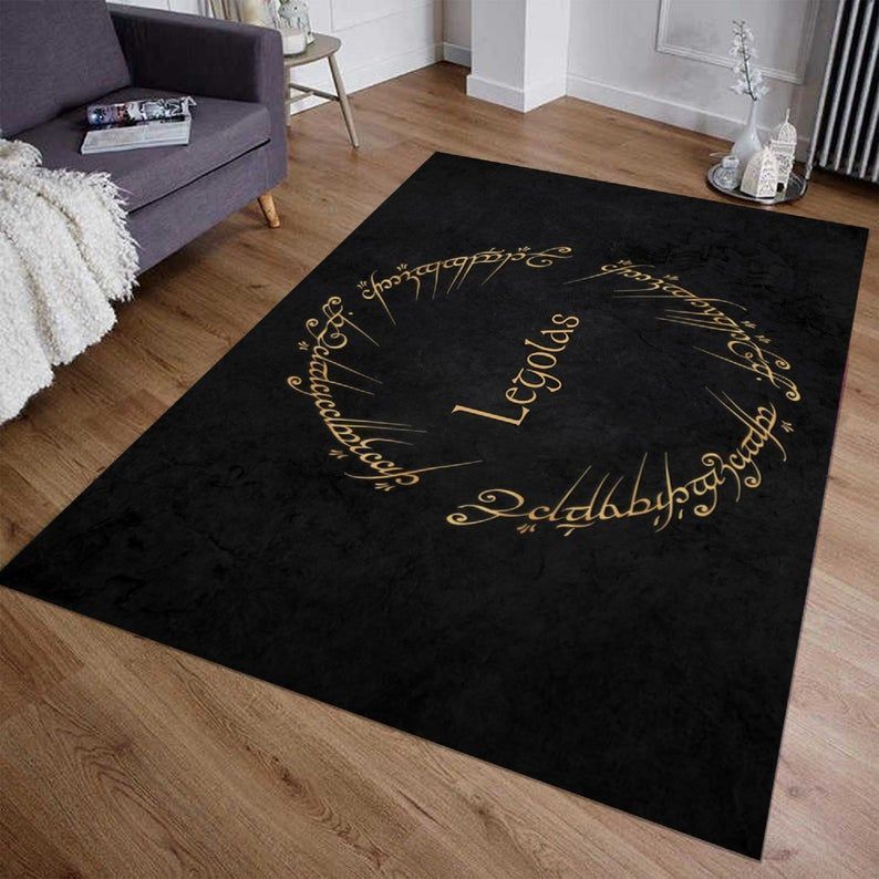 The Lord Of The Ring 21 Area Rug And  Chussin | Home Decor Easily