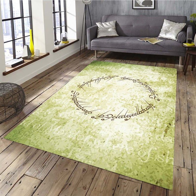 The Lord Of The Ring 5 Area Rug And  Chussin | Home Decor Easily