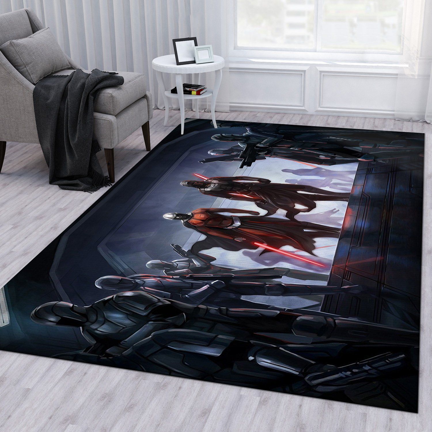 The Mandalorian Rug – Custom Size And Printing -  Chussin | Home Decor Easily