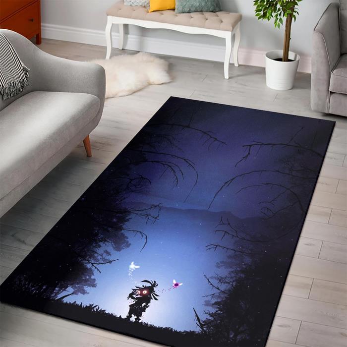The Skull Kid of Zelda Rug – Custom Size And Printing -  Chussin | Home Decor Easily