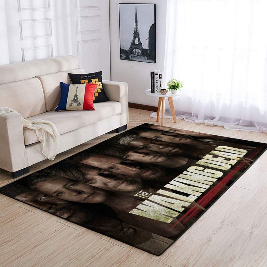 The Walking Dead Area Rug Movie Ofd 191010  Chussin | Home Decor Easily