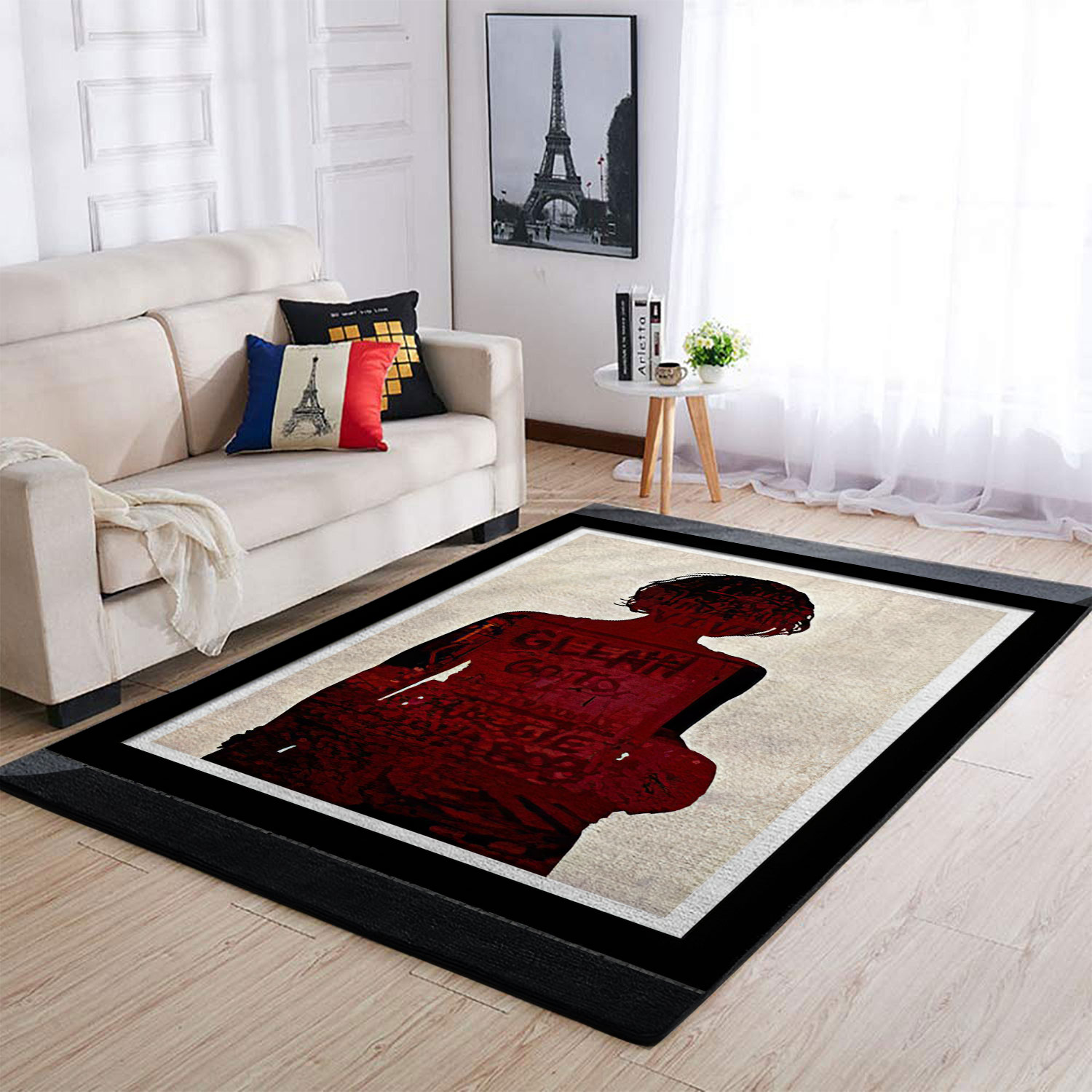 The Walking Dead Maggie Greene Lauren Cohan Zombies Rug -  Chussin | Home Decor Easily