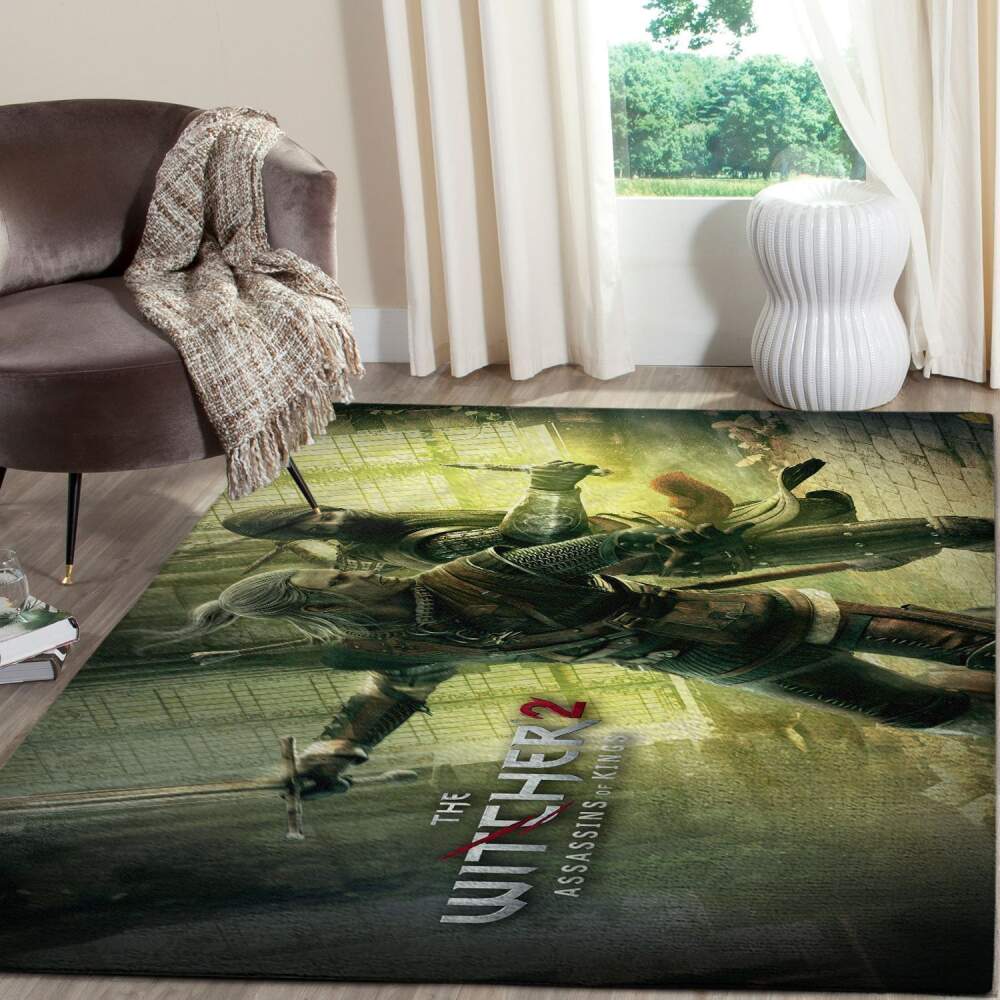 The Witcher Gaming Area Rugs Fn120133  Chussin | Home Decor Easily