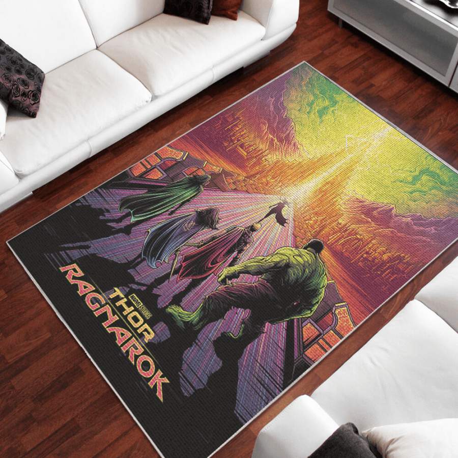 Thor Ragnarok Area Rug Bedroom  Chussin | Home Decor Easily