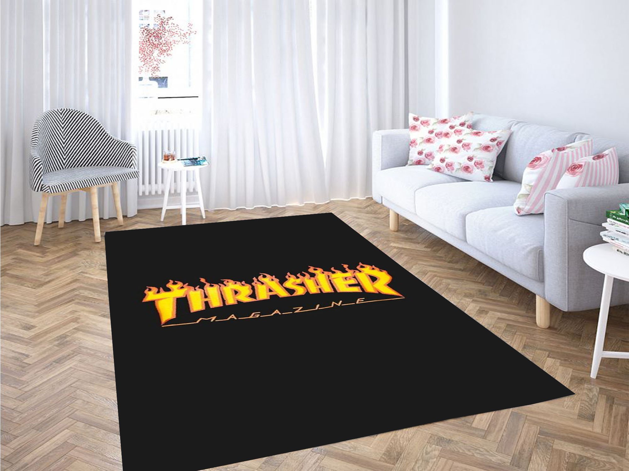 Thrasher Wallpapers Carpet Rug - Chussin | Home Decor Easily