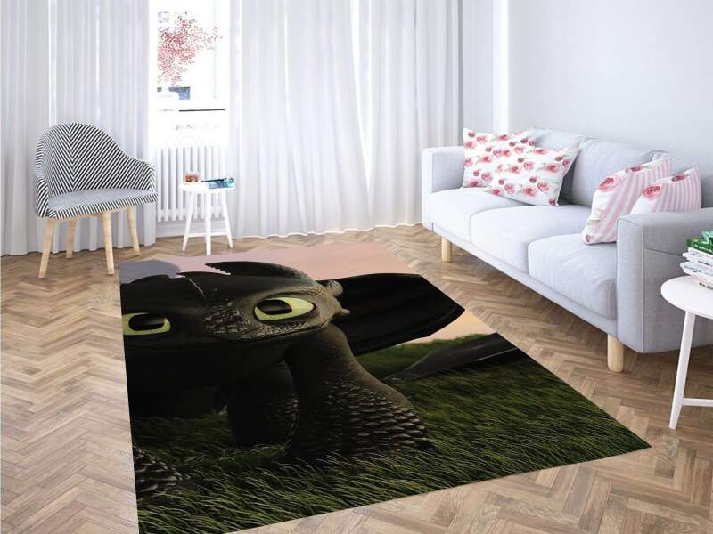 Toothless Wallpaper Carpet Rug -  Chussin | Home Decor Easily