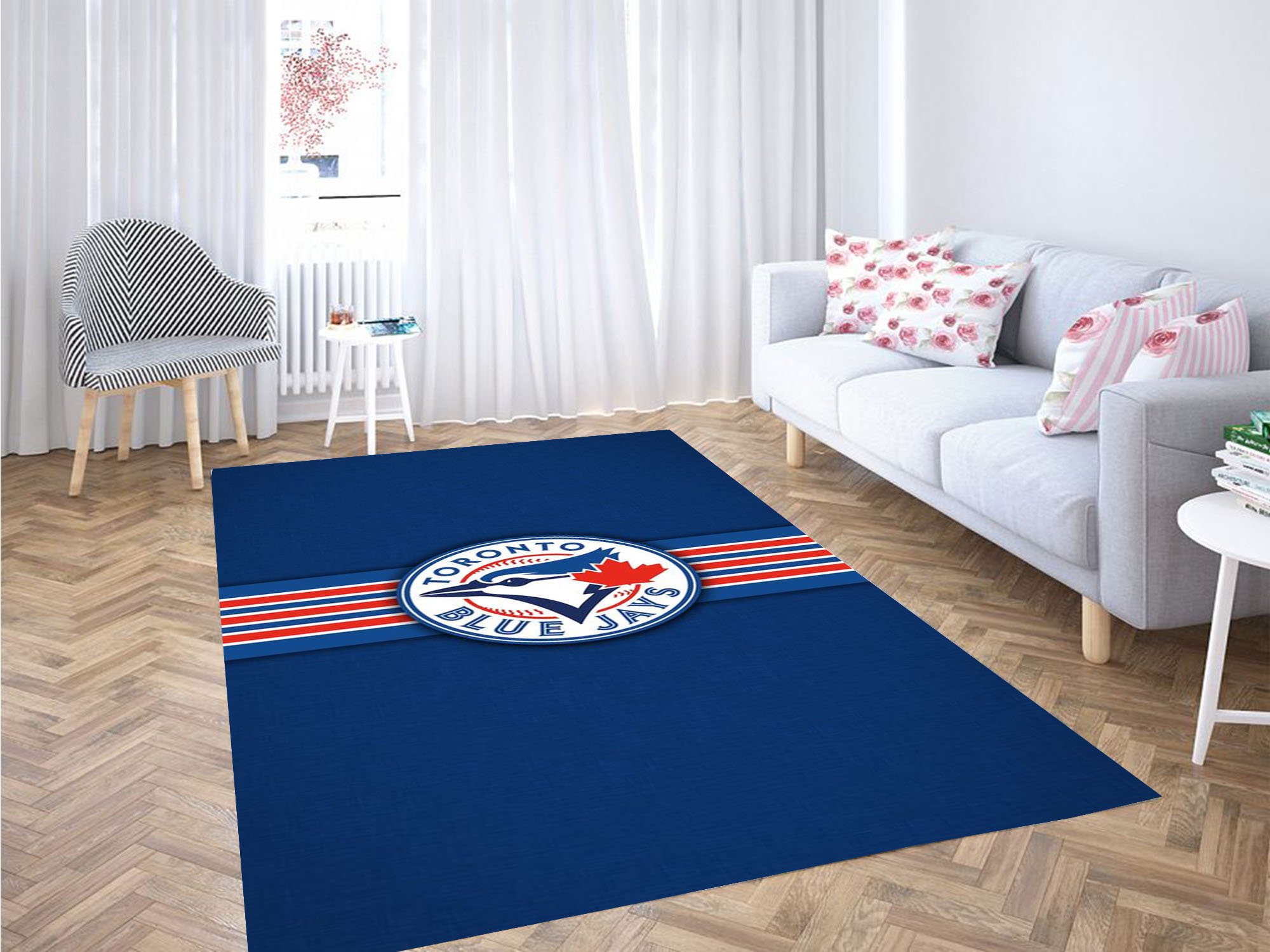 Toronto Blue Carpet Rug -  Chussin | Home Decor Easily