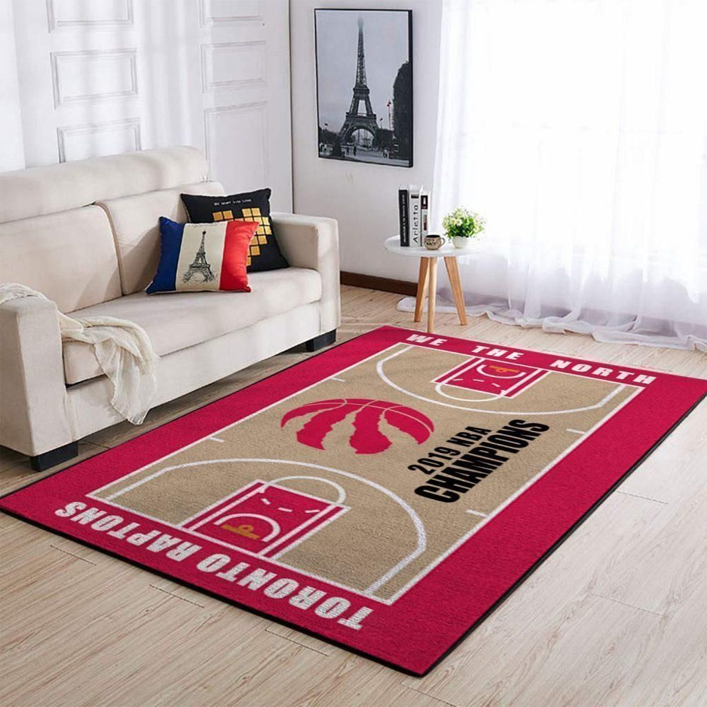 Toronto Raptors Area Rug Nba Basketball Team Logo Regtangle V2158  Chussin | Home Decor Easily