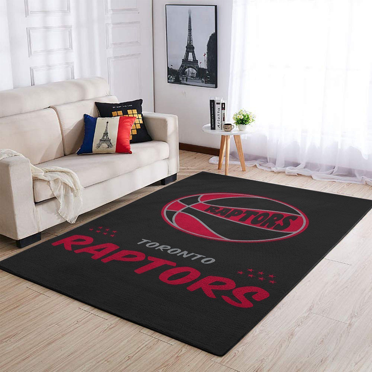 Toronto Raptors Area Rug Nba Basketball Team Logo Regtangle V2159  Chussin | Home Decor Easily