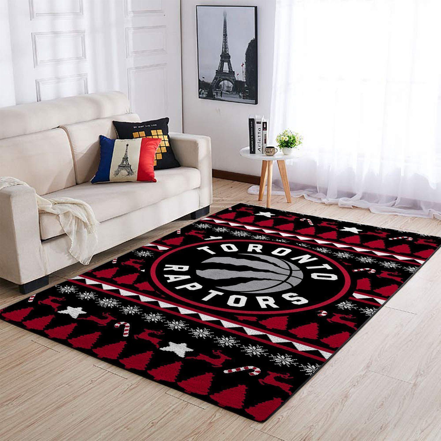 Toronto Raptors Area Rug Nba Basketball Team Logo Regtangle V2160  Chussin | Home Decor Easily