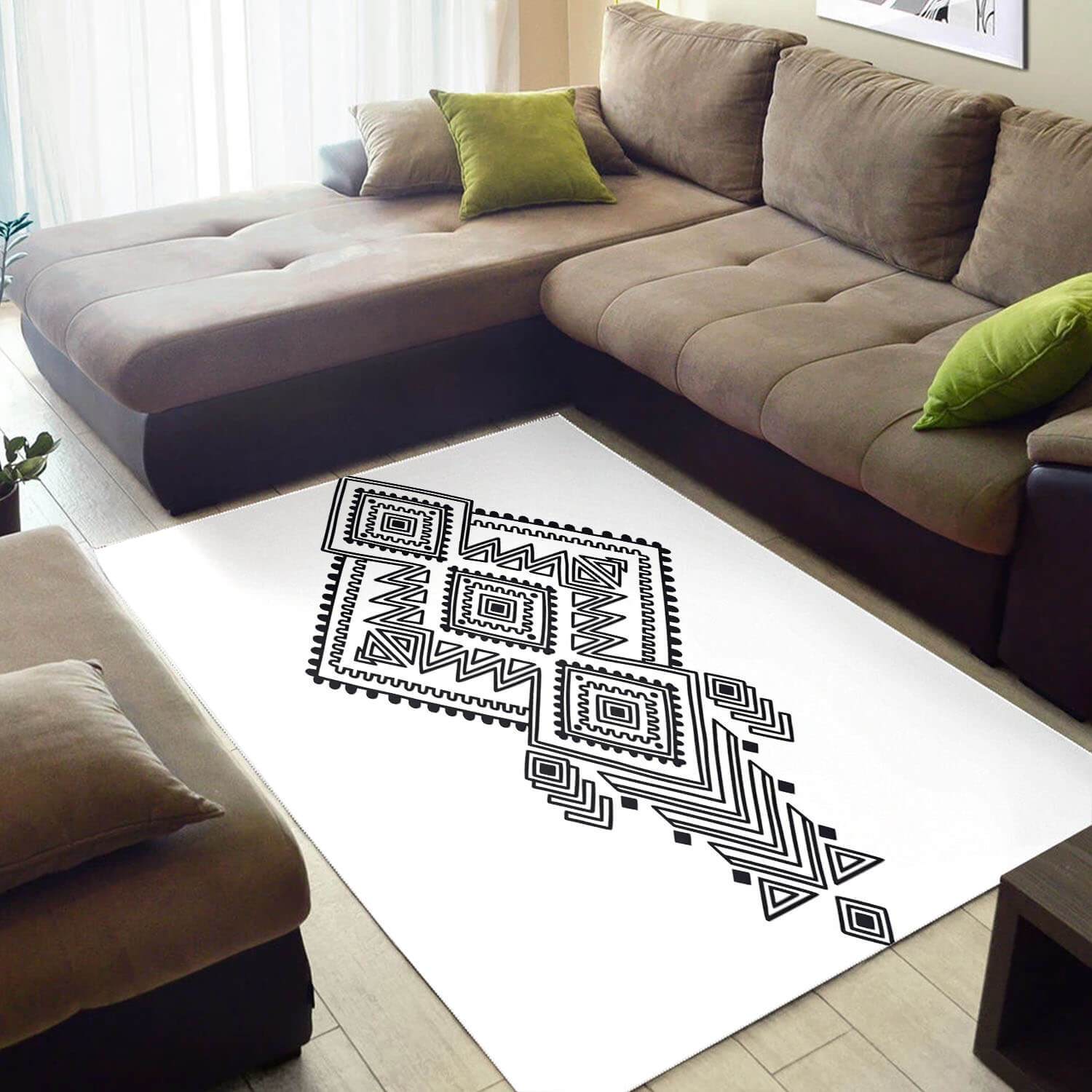 Trendy African Style Modern Natural Hair Afrocentric Pattern Art Carpet House Rug -  Chussin | Home Decor Easily
