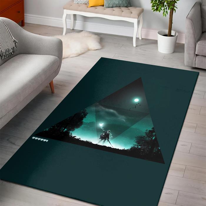 Triforce of Zelda Rug – Custom Size And Printing -  Chussin | Home Decor Easily