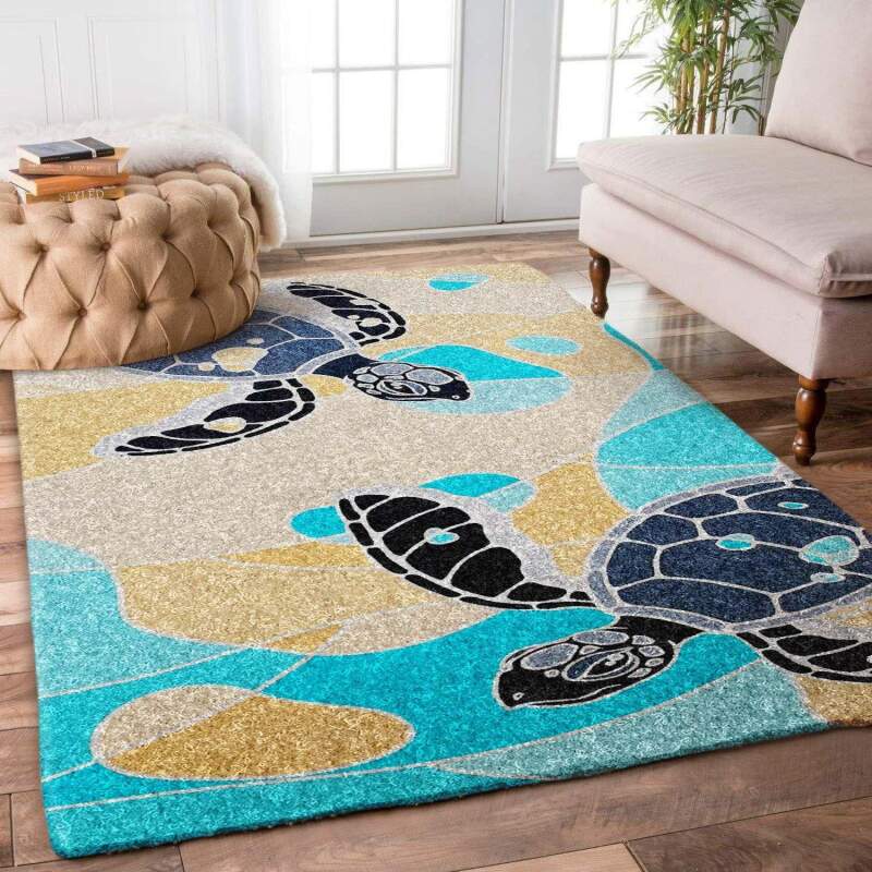 Turtle Rug -  Chussin | Home Decor Easily