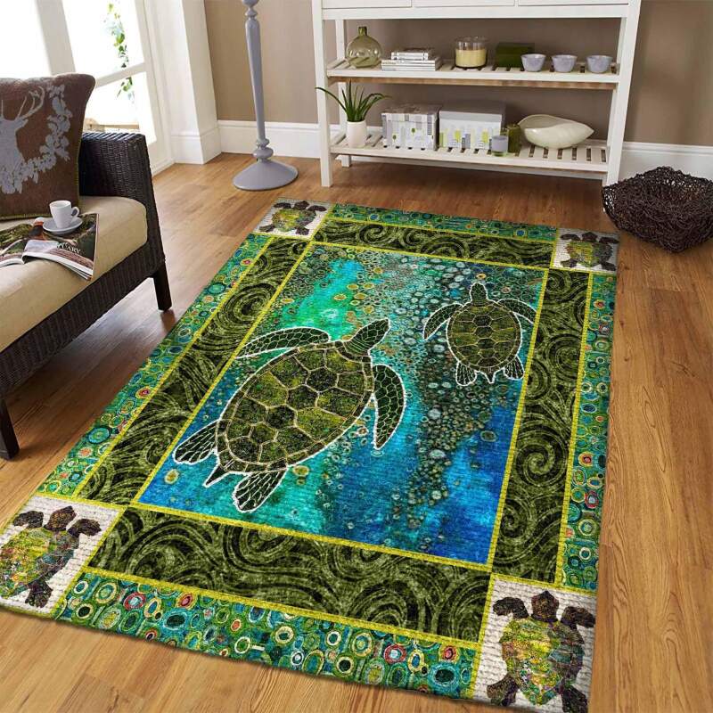 Turtle Rug -  Chussin | Home Decor Easily