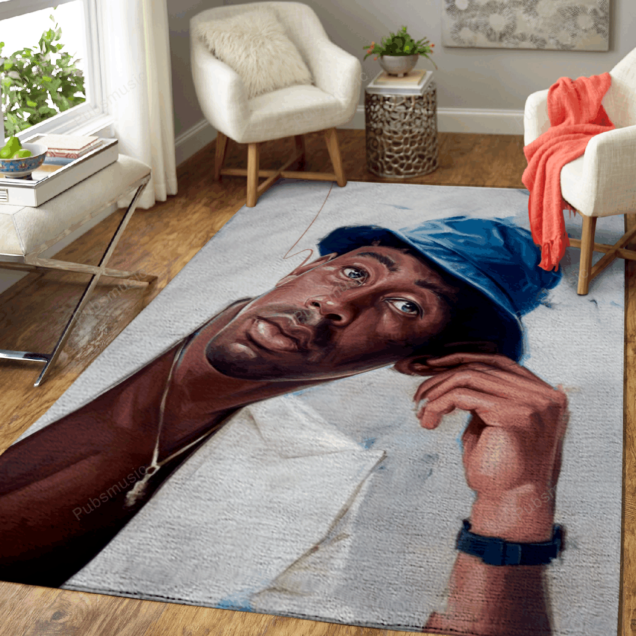 Tyler The Creator Music Art For Fans Area Rug Regtangle  Chussin | Home Decor Easily