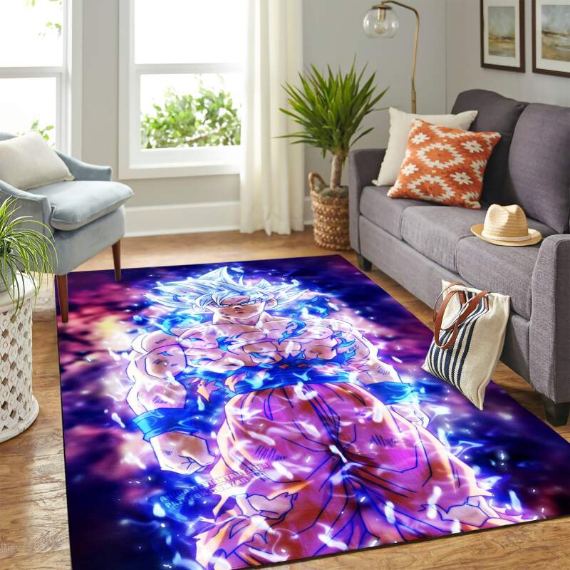 Ultra Instinct Goku Dragon Ball Super Carpet Floor Area Rug -  Chussin | Home Decor Easily