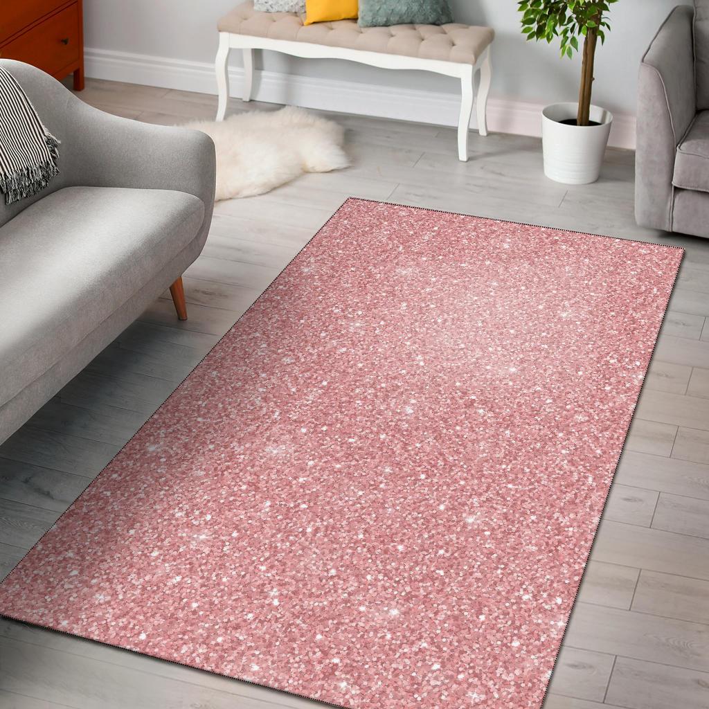 Unicorn Pink Pattern Print Area Rug  Chussin | Home Decor Easily