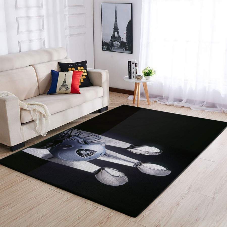Utah State Aggies Field Area Rug Football Team Logo Rug F102197  Chussin | Home Decor Easily
