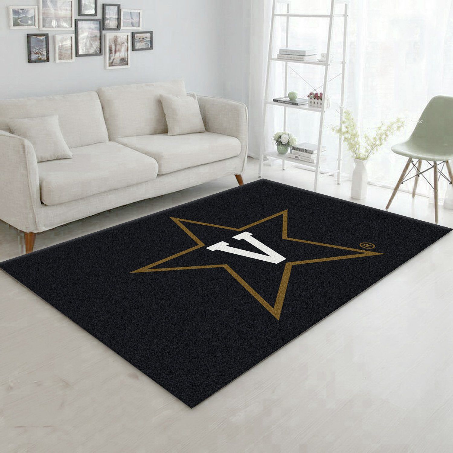 Vanderbilt Commodores Rug – Custom Size And Printing -  Chussin | Home Decor Easily