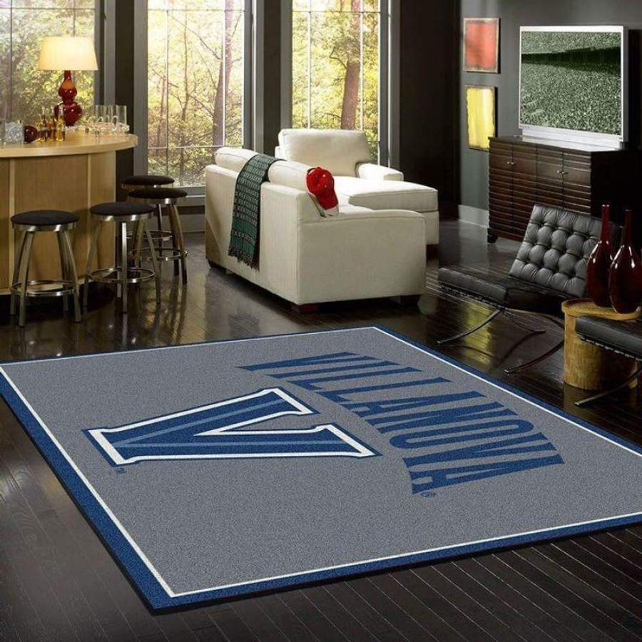 Villanova Football Team Spirit Nice Gift Area Rug  Chussin | Home Decor Easily