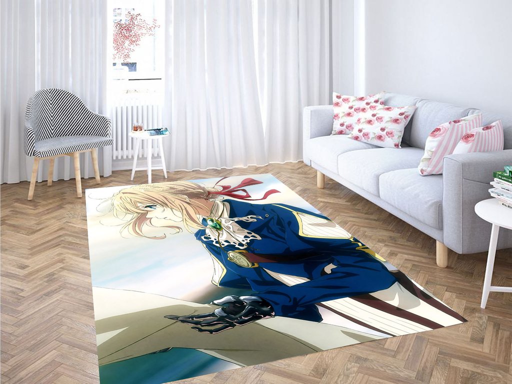 Violet Evergarden Anime Living Room Modern Carpet Rug -  Chussin | Home Decor Easily
