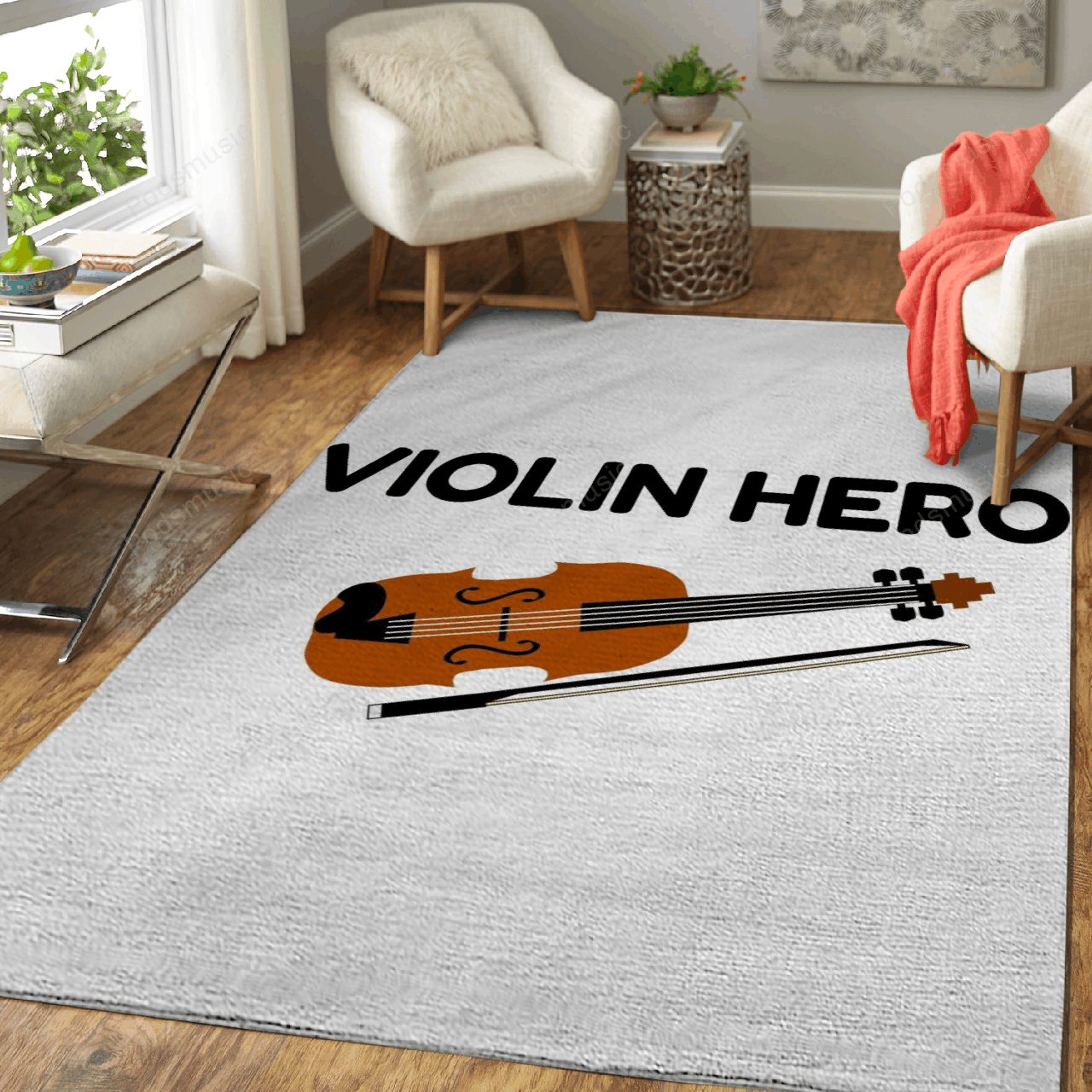 Violin Hero Music Art For Fans Area  Chussin | Home Decor Easily