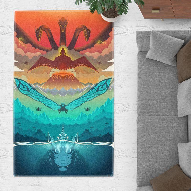 Vitrais Inspirados Em Senhor Dos Aneis Area Rug Bedroom  Chussin | Home Decor Easily