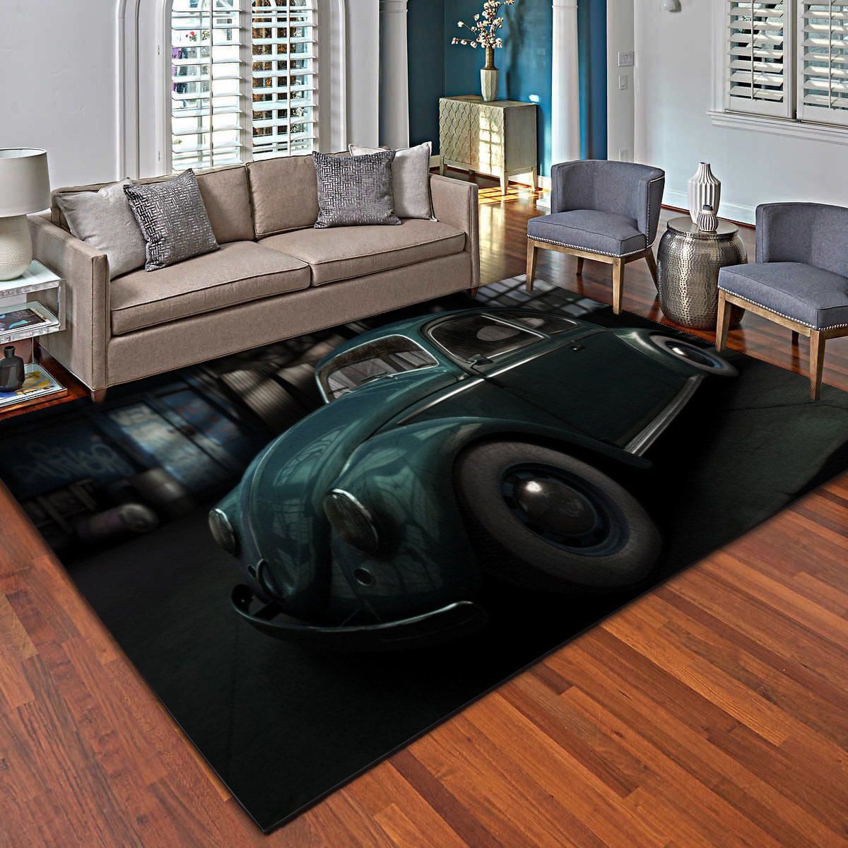 Volkswagen Area Rugs Supercar Bedroom  Chussin | Home Decor Easily